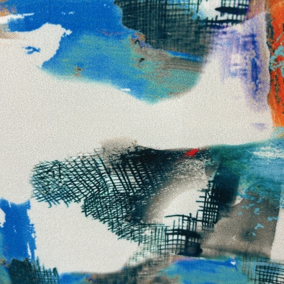 Joseph Ribkoff Multicolor Abstract Dress - Picture 12 of 12